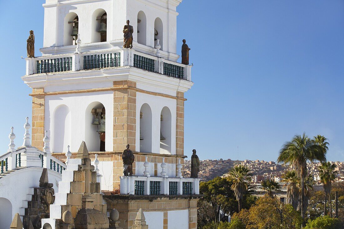 Cathedral, Sucre, UNESCO World Heritage Site, Bolivia, South America