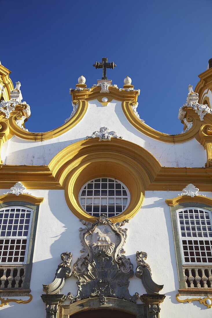 Matriz de Santo Antonio Church, Tiradentes, Minas Gerais, Brazil, South America