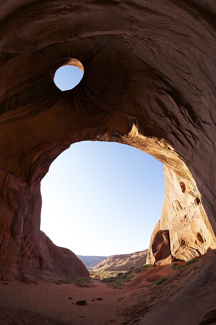 Sun's Eye, Monument Valley Navajo Tribal Park, Utah, United States of America, North America