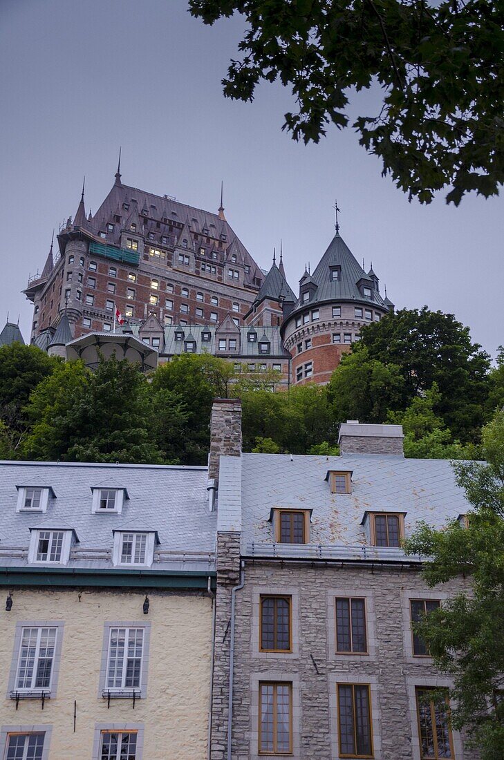 Chateau Frontenac, Quebec City, Province of Quebec, Canada, North America