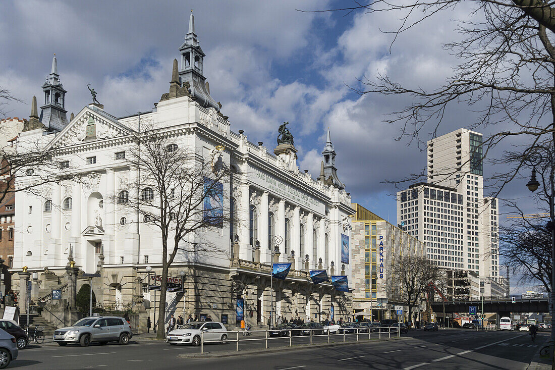 City West,  Mucial Theatre,  Waldorf Astoria Hotel,  Kant Street,  Berlin