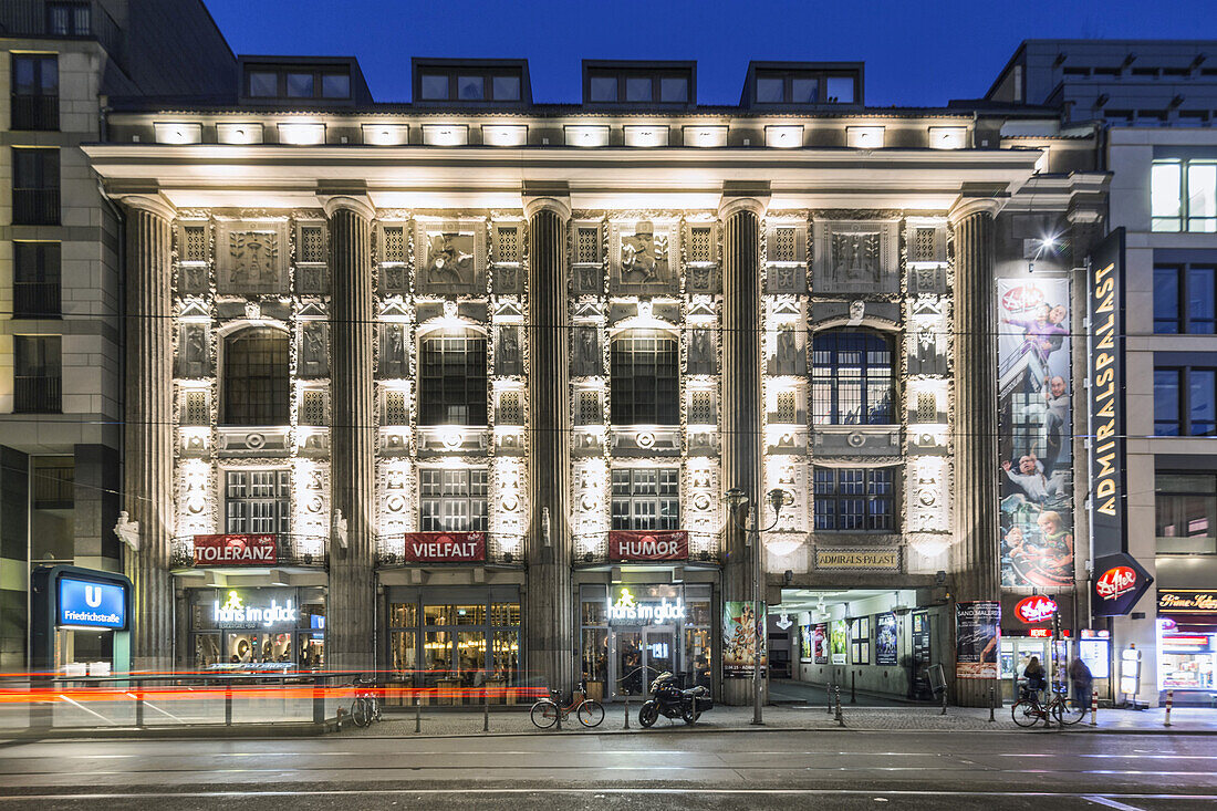 Admiralspalast,  Bahnhof Friedrichstrasse,  Berlin