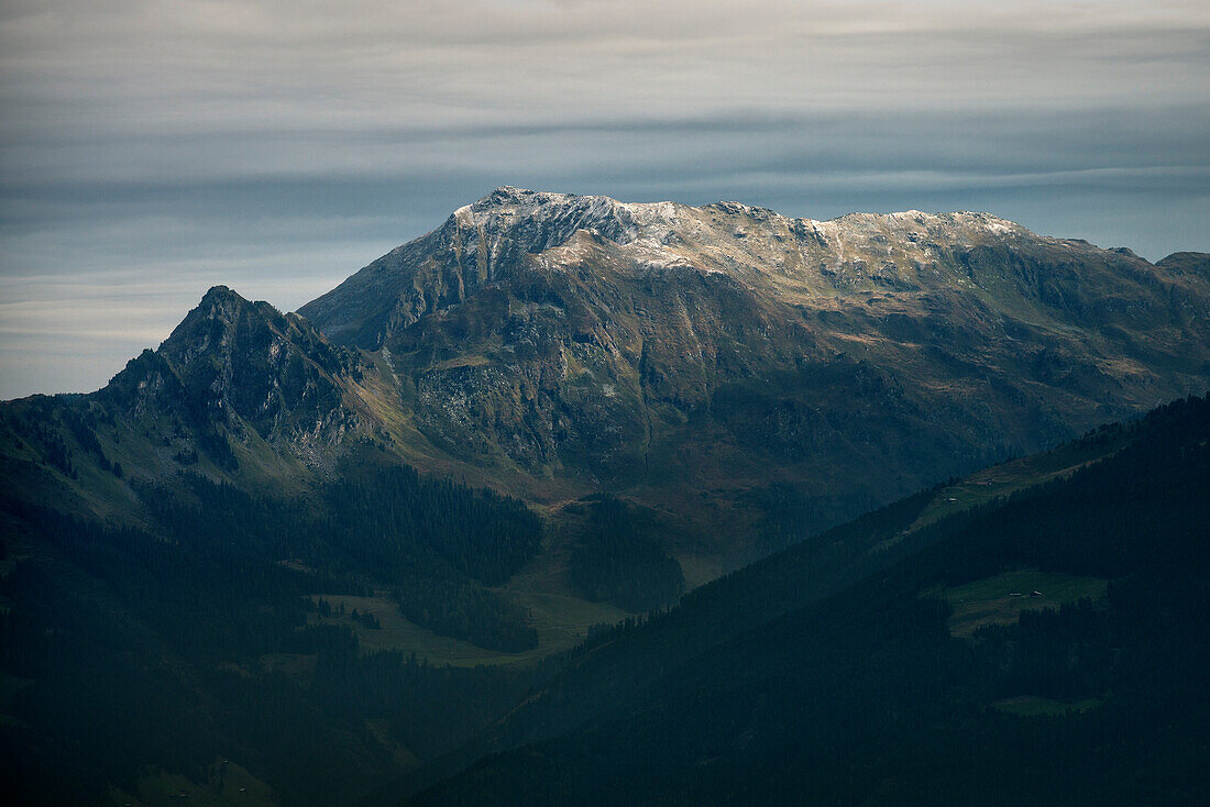 Stunning views of mountains, Alps in Zillertal, Tyrol, Austria, Alps