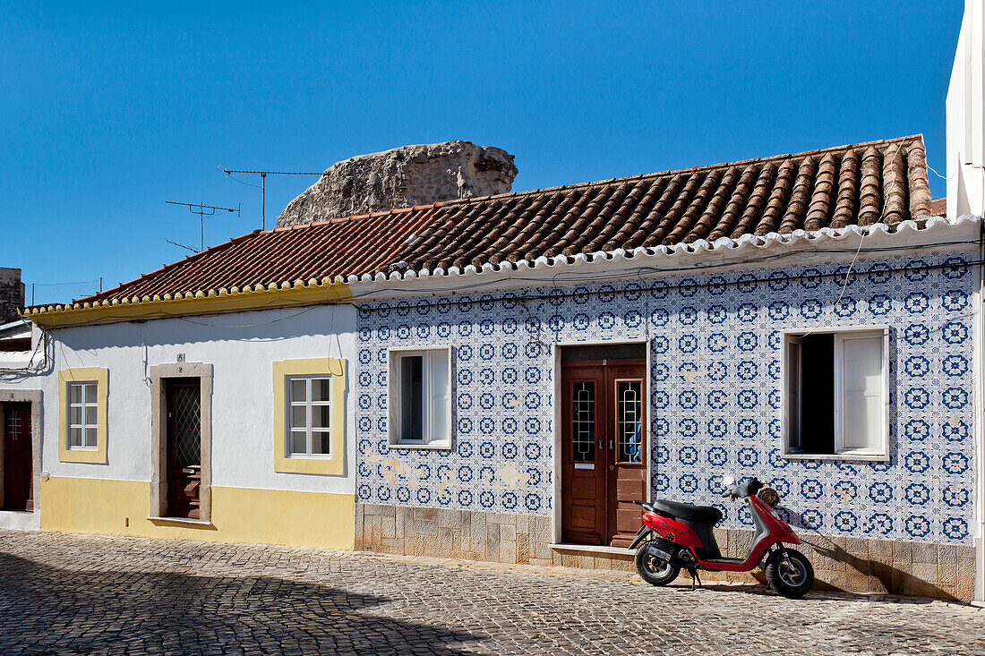 House in old town Tavira, Algarve, Portugal