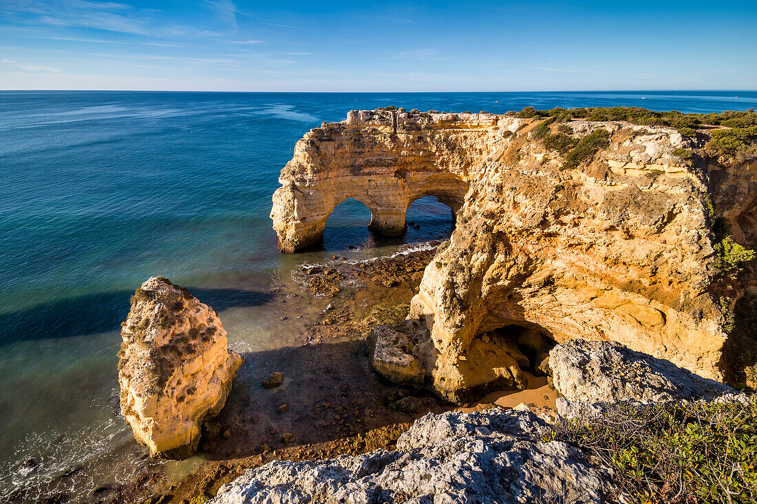 Beach Praia da Marinha, Faro, Algarve, Portugal