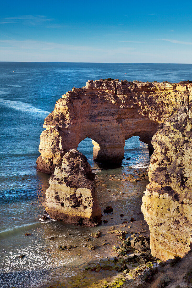 Strand Praia da Marinha, Faro, Algarve, Portugal