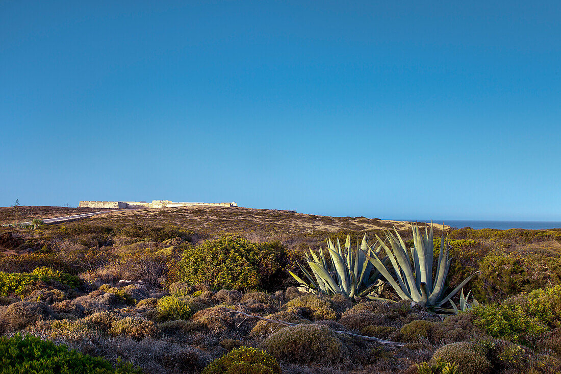 Fort, Fortaeza de Sagres, Sagres, Costa Vicentina, Algarve, Portugal