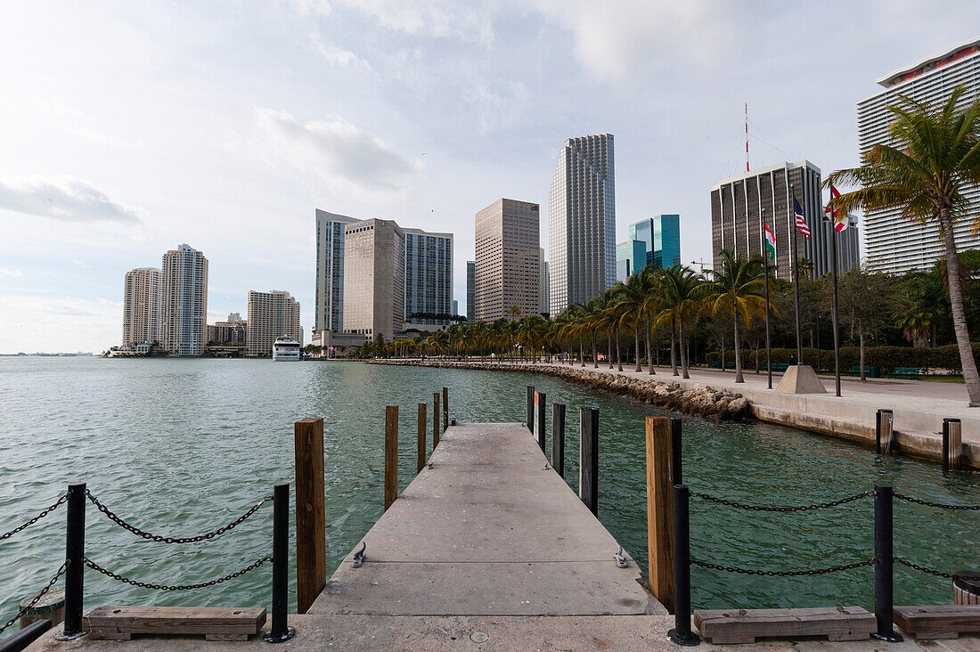 Downtown Miami buildings, Miami, Florida, United States of America, North America