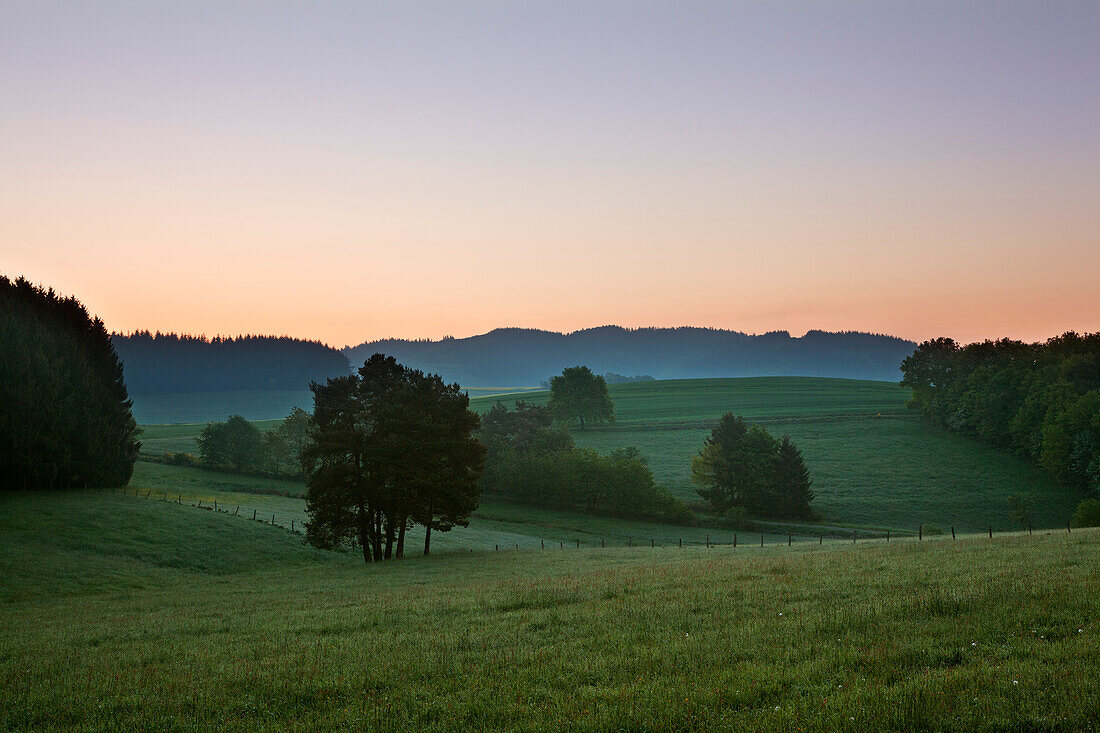 Landschaft bei Nürburg, Eifel, Rheinland-Pfalz, Deutschland