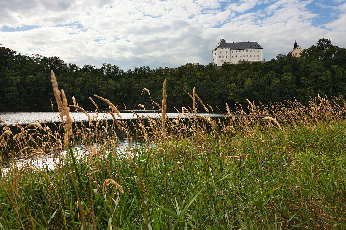 Schloss Burgk, Naturpark Thüringer Schiefergebirge / Obere Saale, Thüringen, Deutschland