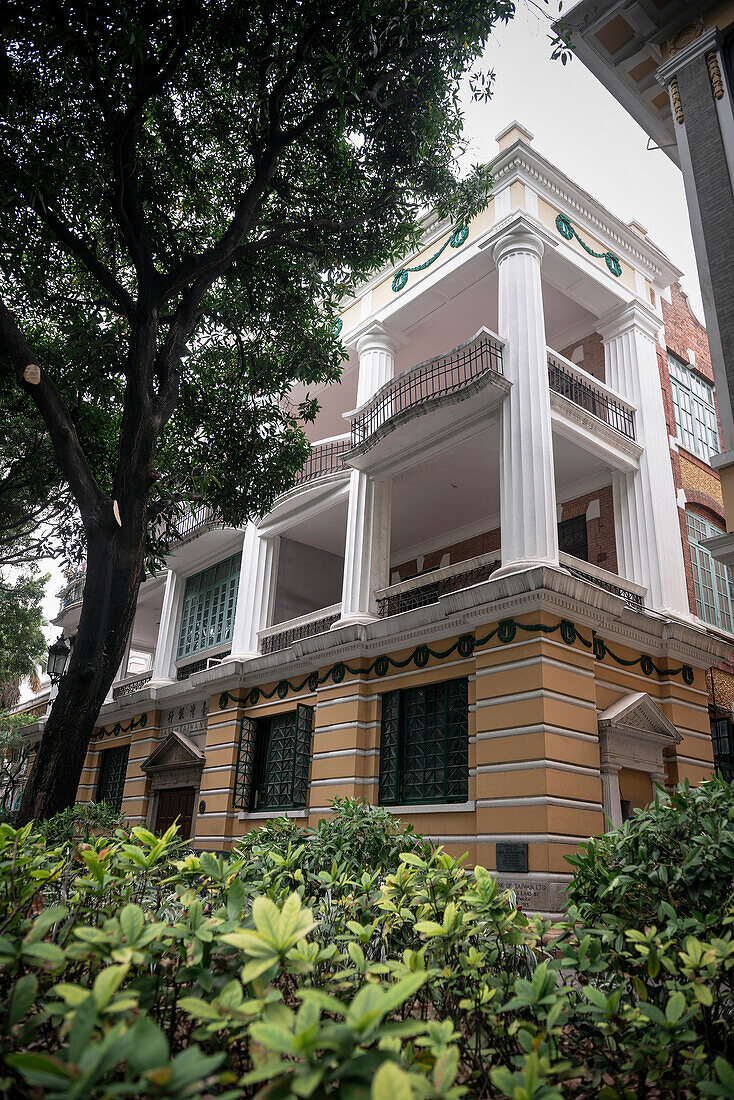 colonial mansion in Downtown Guangzhou, Guangdong province, Pearl River Delta, China