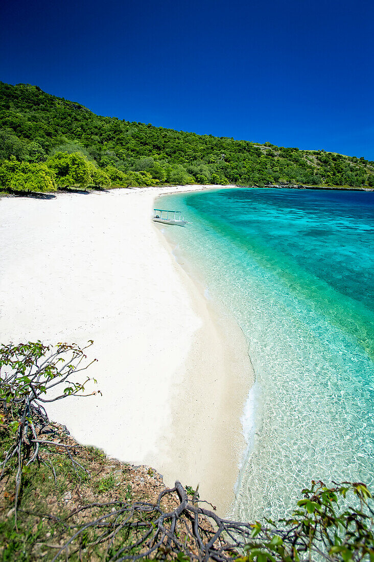 A beach near Baucau on Timor's Northern coast, Timor-Leste