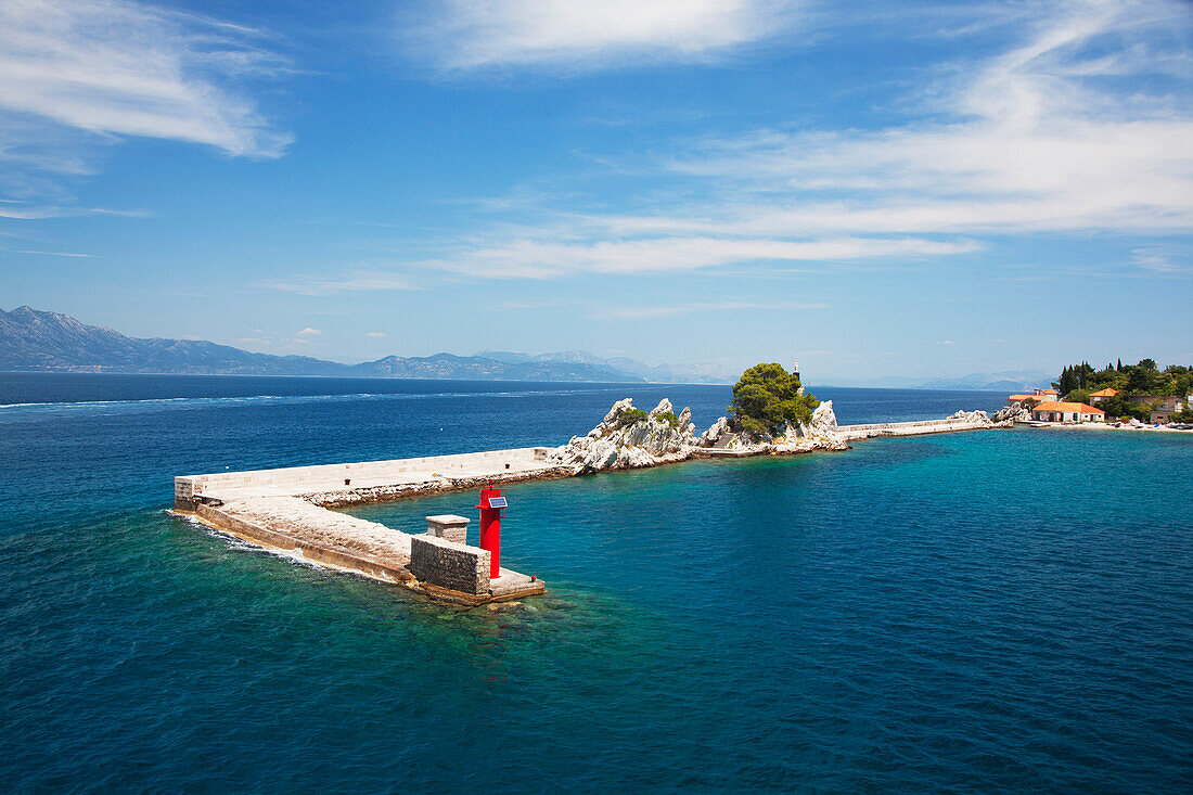 Trpanj harbour, Trpanj, Dubrovnik-Neretva County, Croatia