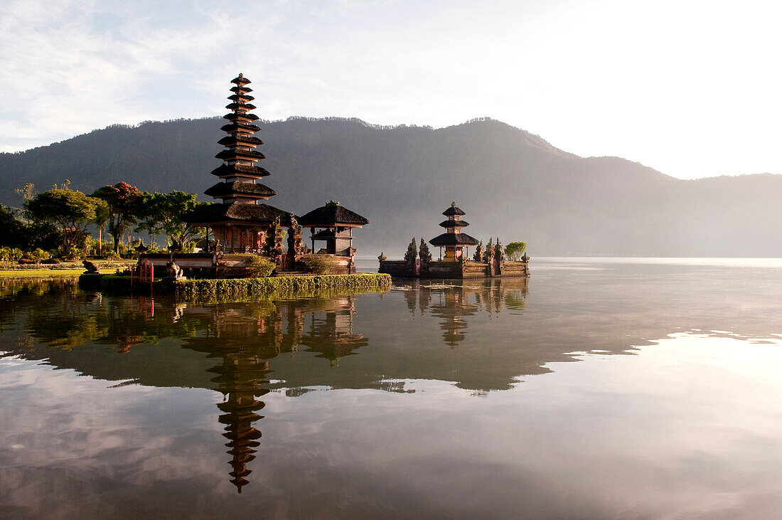 Temple on Lake Bratan, Bali