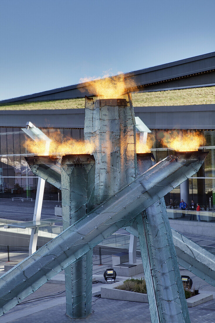 'The 2010 Winter Olympic Games Cauldron; Vancouver, British Columbia, Canada'