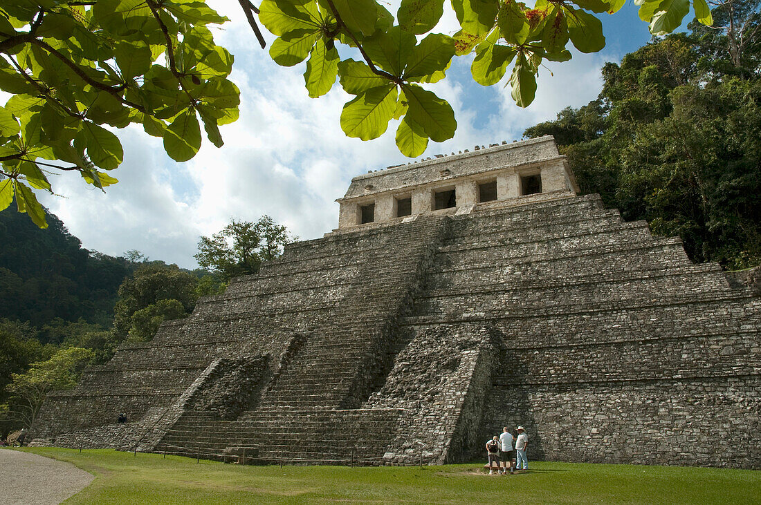 Temple Of The Inscriptions, Palenque, Chiapas, Mexico
