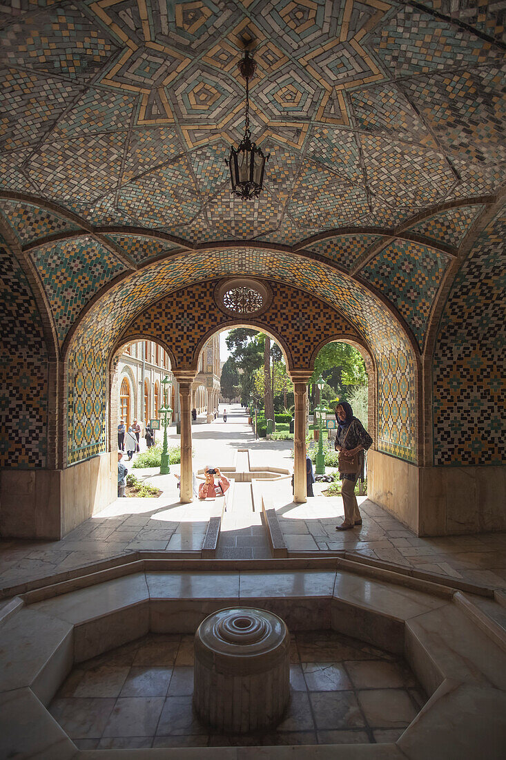 The Pond House (Howz Khaneh), Golestan Palace, Tehran, Iran