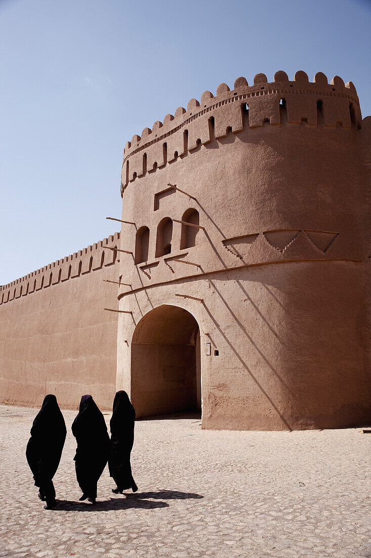 Gateway of Arg Citadel, Rayen, Iran