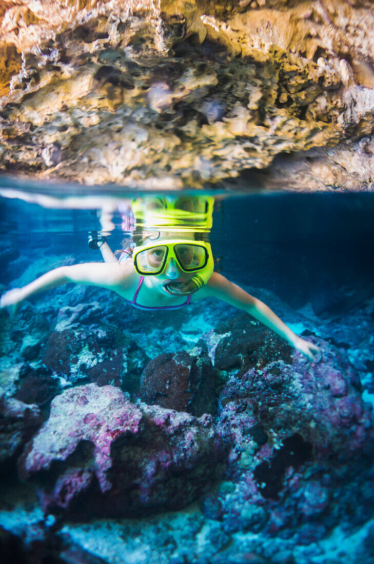 Snorkelling, Niue Island