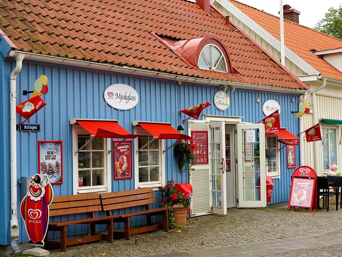 Sweden restaurant facade