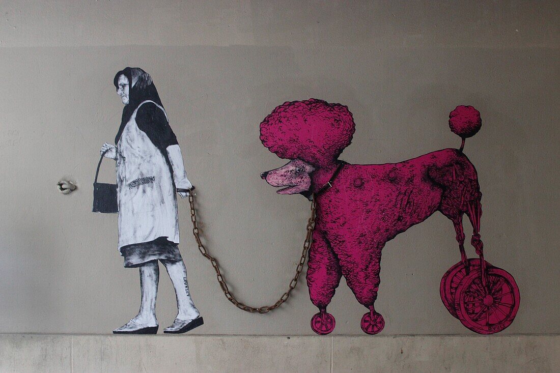 France, Paris, street art