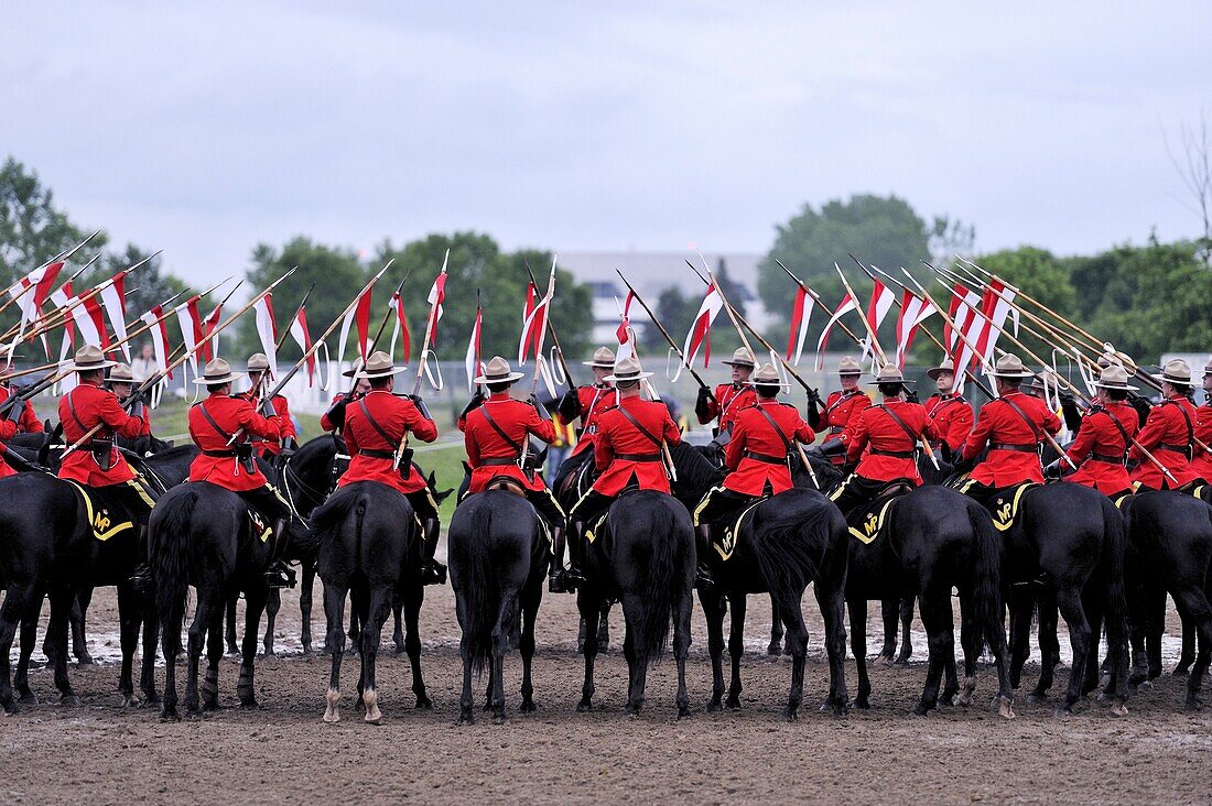 Canada, Ottawa, Royal Canadian Mounted Police (RCMP) Musical Ride