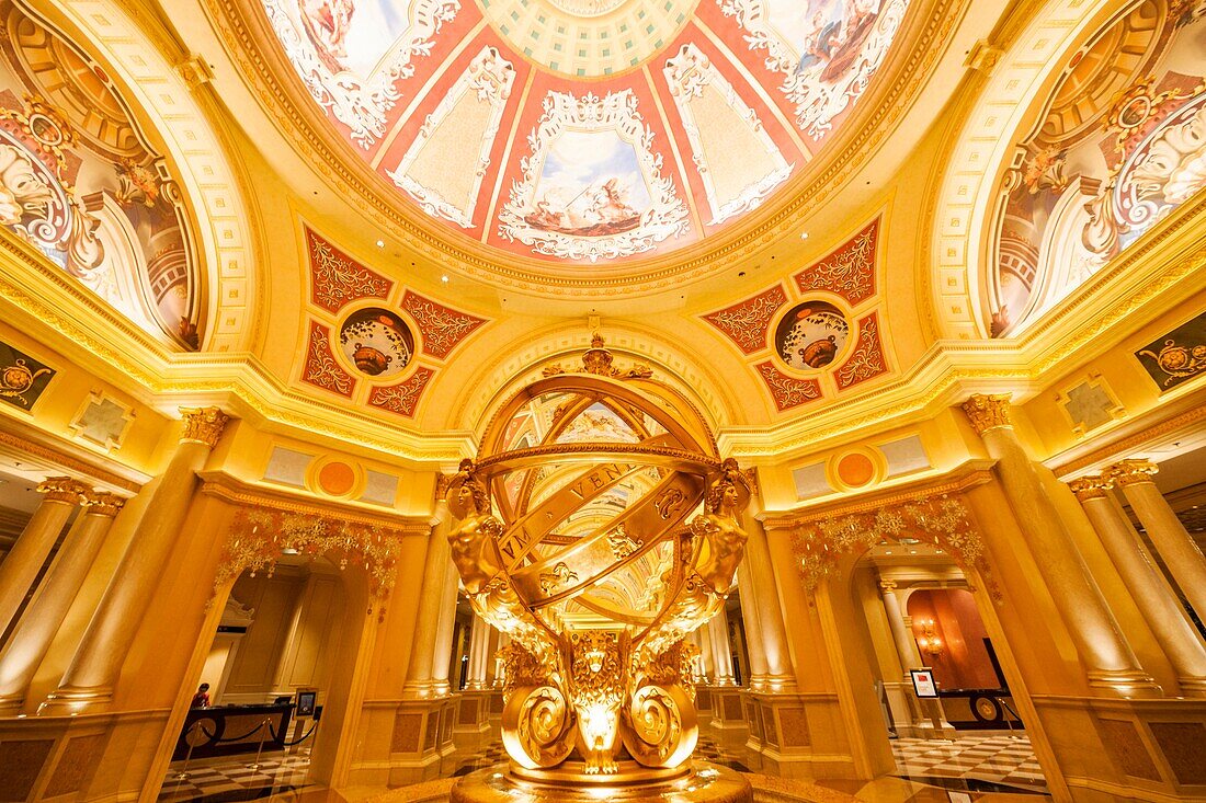 China,Macau,Cotai,The Venetian Hotel and Casino,Hotel Lobby