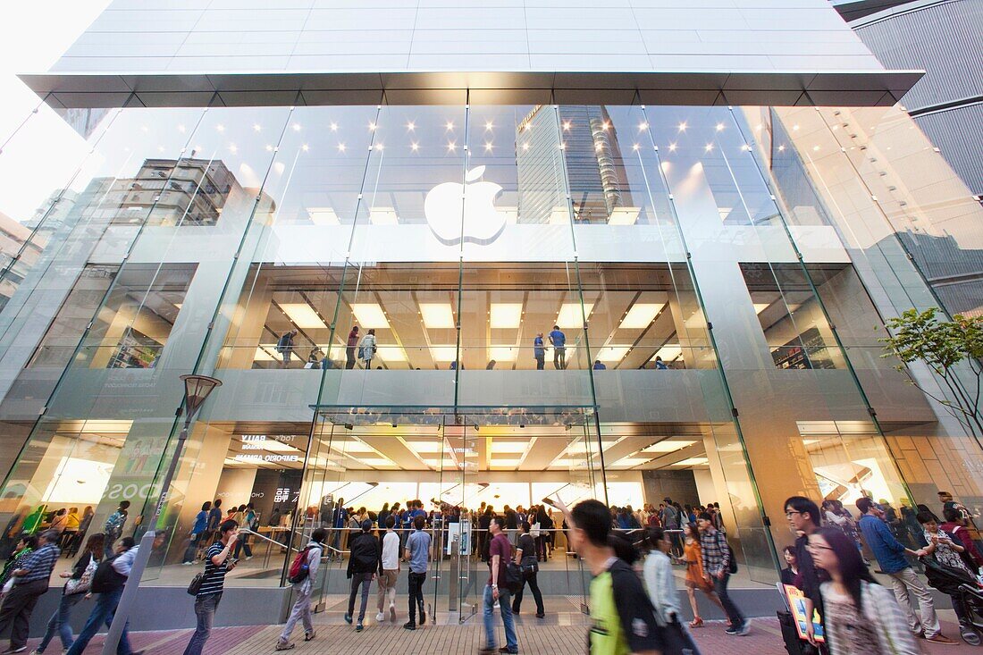 China,Hong Kong,Causeway Bay,Times Square,Apple Store