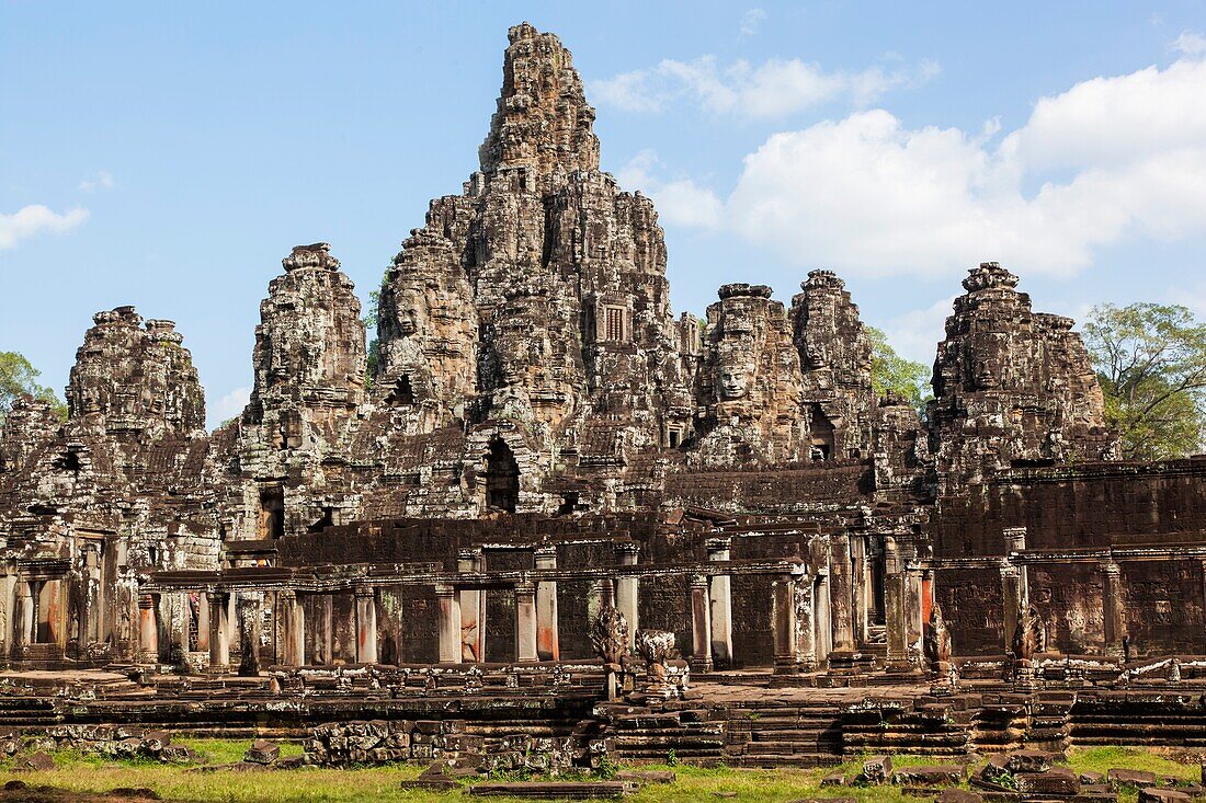 Cambodia,Siem Reap,Angkor Wat,Bayon Temple