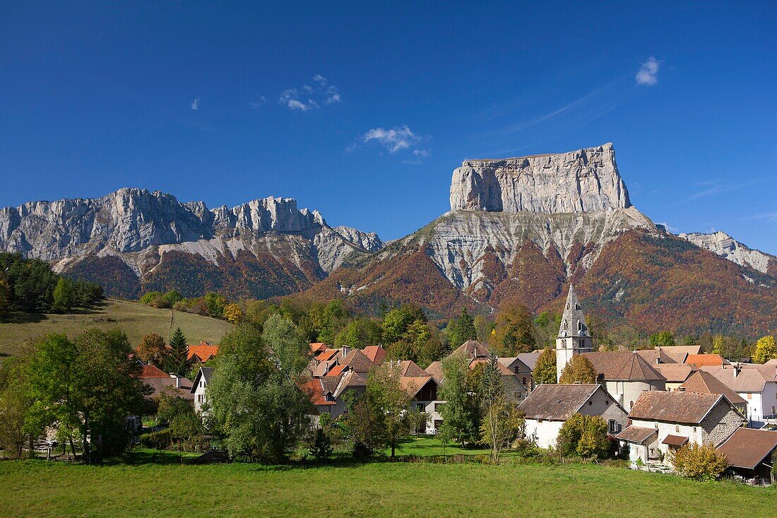 France, Isère(38), Chichilianne village of Trièves , Parc Naturel Regional du Vercors