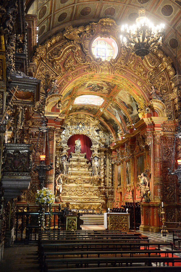 Sao Bento Monastery in Rio de Janeiro,Brazil,South America