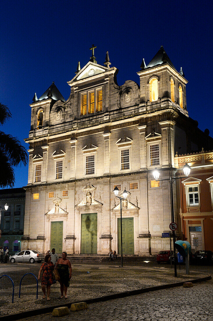 a church in Salvador da Bahia, the city of the Holy Saviour of the Bay of all Saints on the northeast coast of Brazil , South America