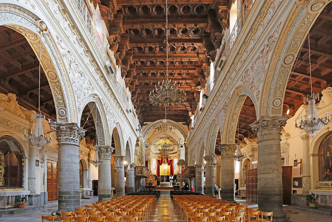 Italy, Sicily, Enna, The cathedral