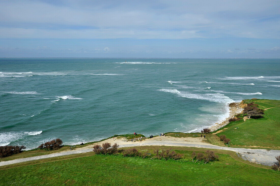 France, Charente Maritime, Oleron Island, Saint-Denis d'Oleron, coast around Chassiron lighthouse at the tip of the island, seaside