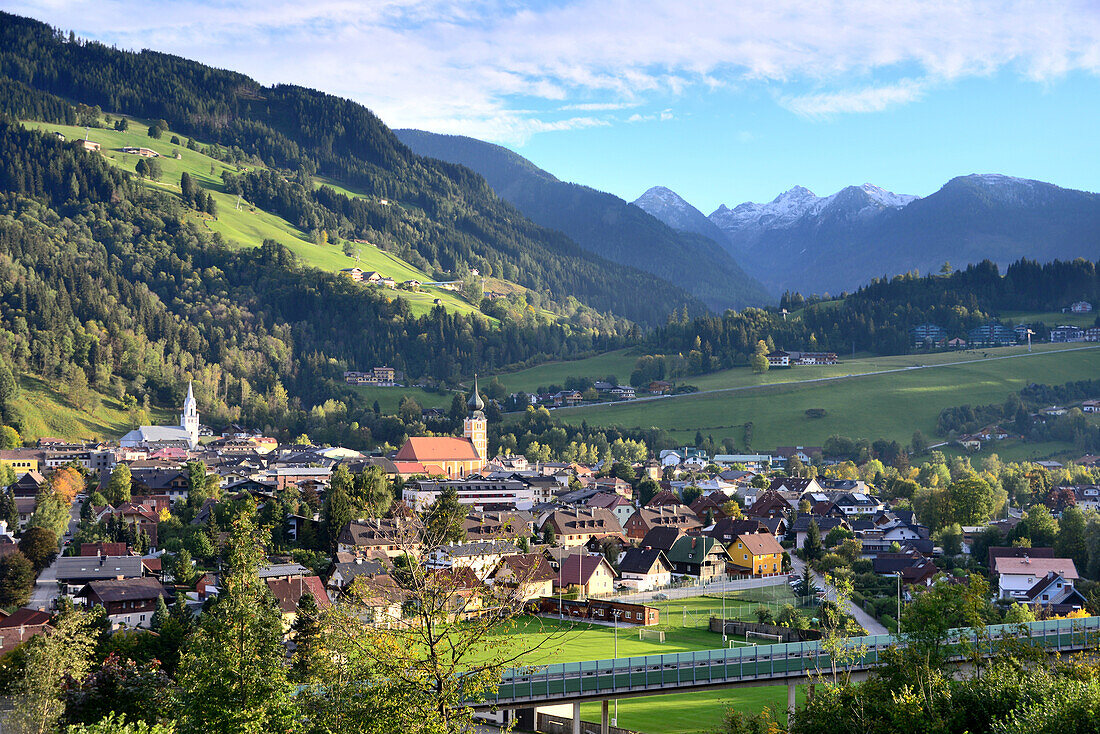 Schladming in the valley of the Enns, Styria, Austria