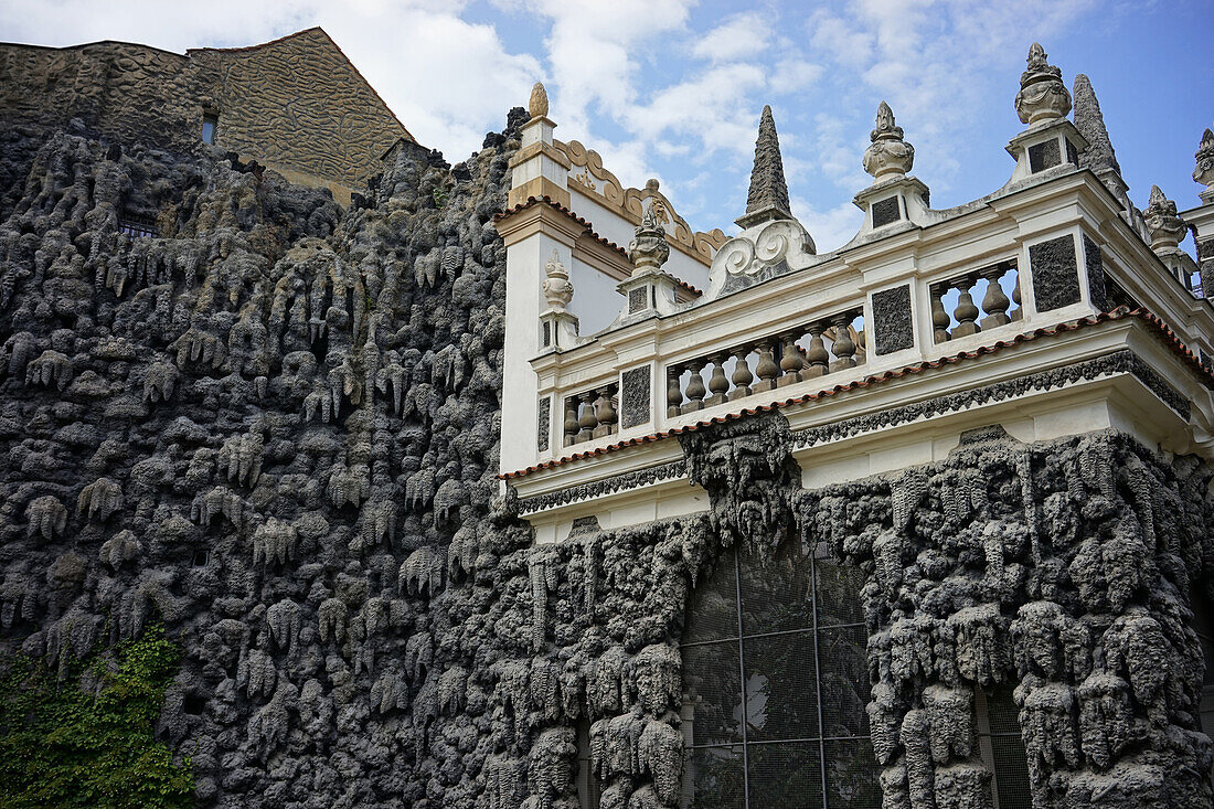 wallenstein garden in the mala strana quarter, prague, bohemia, czech republic