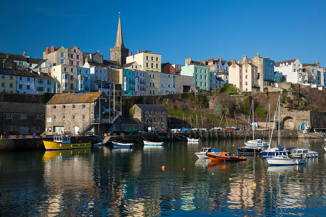 Tenby, West Wales, Pembrokeshire, Wales, United Kingdom, Europe