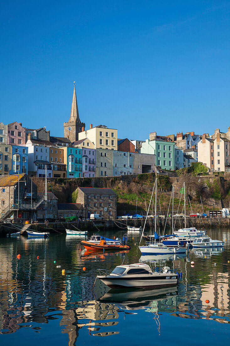 Tenby, West Wales, Pembrokeshire, Wales, United Kingdom, Europe