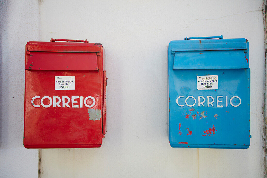 Postkästen, Lissabon, Portugal