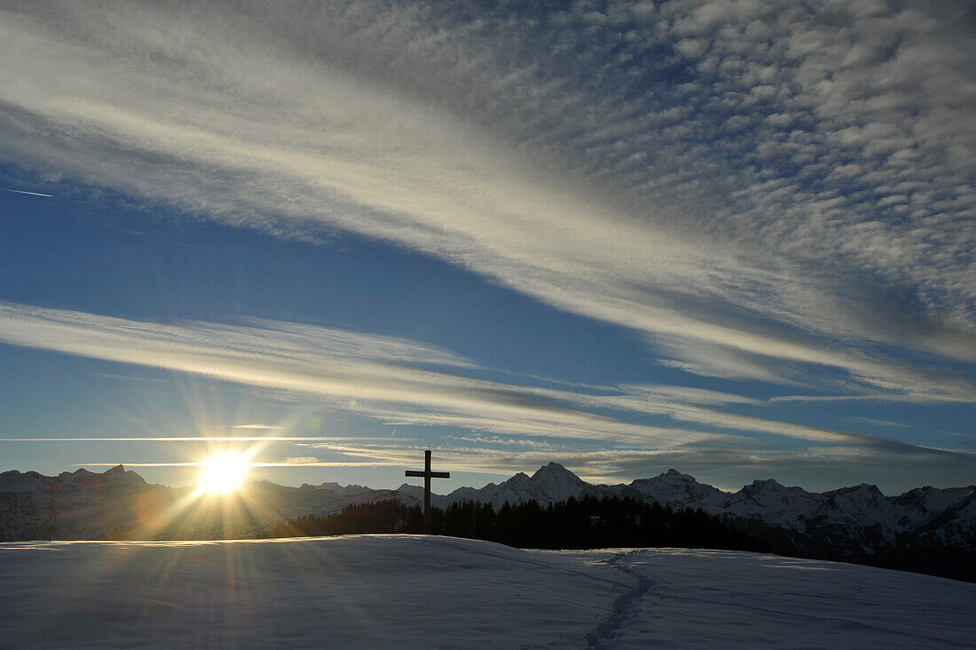 Hochgenein im Schmirntal, Tuxer Alpen, Tirol, Österreich