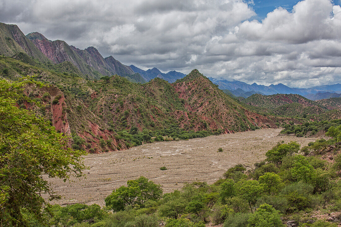 The colourful mountainous landscape of Toro Toro National Park, Bolivia