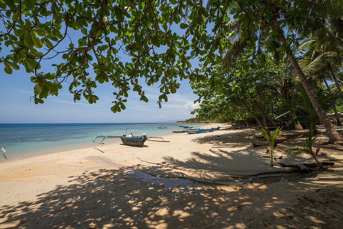 Boats on Pantai Wataboo Beach, Osoalata, Baucau, East Timor