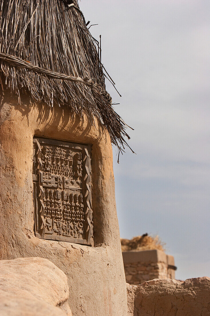 Dogon Door In Tireli, Mali