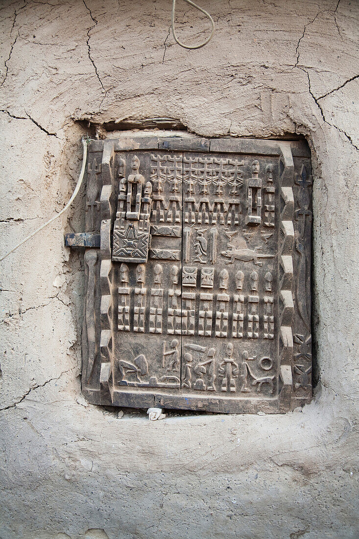 Dogon Door, Sangha, Mali
