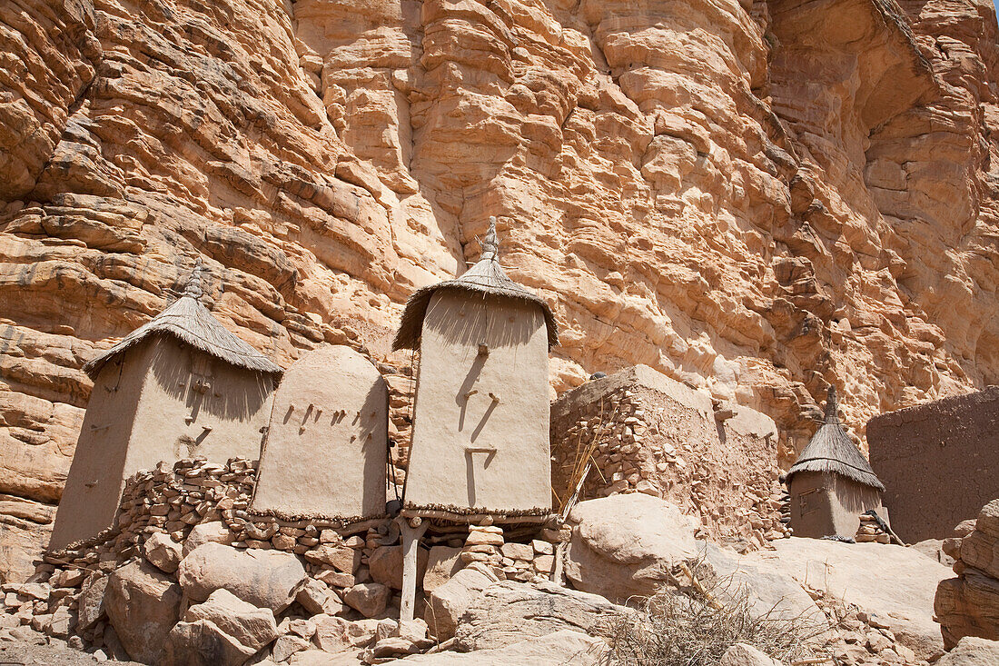 Granary in Irelli, Bandiagra Escarpment, Mali