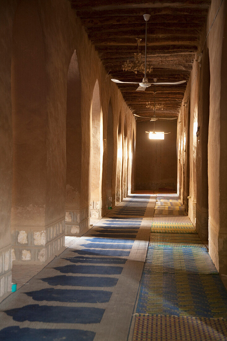 Interior Of The Sidi Yehia Mosque, Timbuktu, Mali