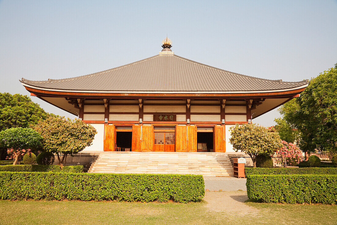 Indosan Nipponji Japanese Temple, Bodhgaya, Bihar, India