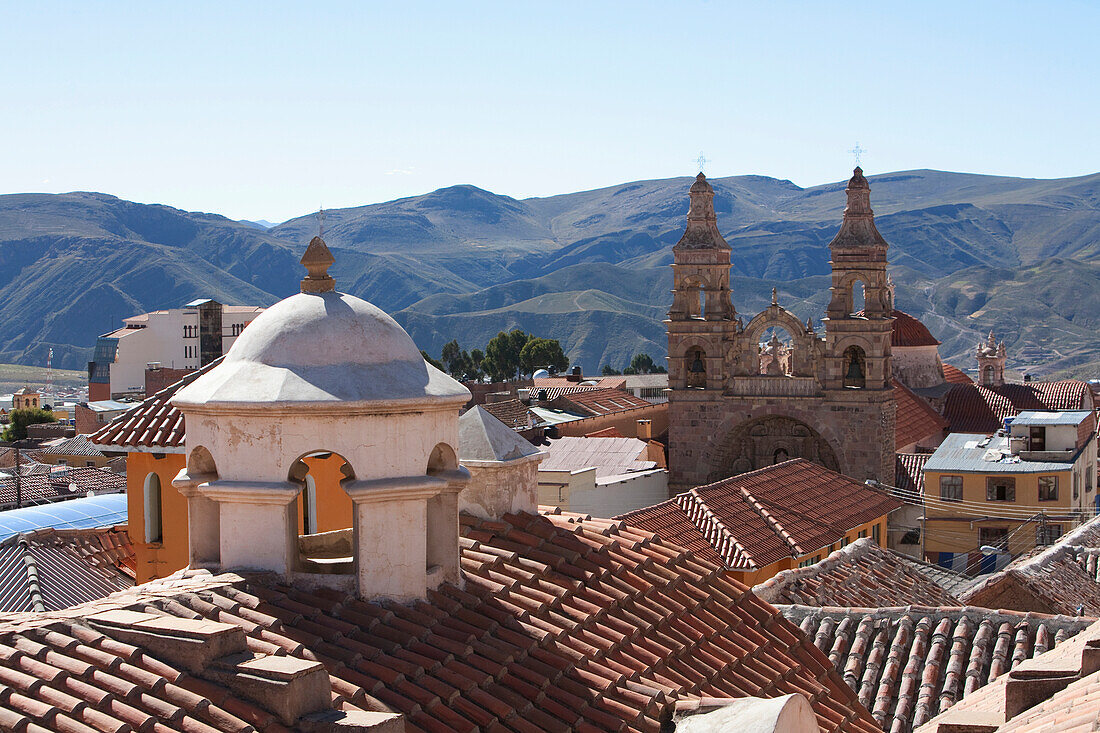 San Lorenzo Church As Seen From The Casa Nacional De Moneda National Mint, Potos