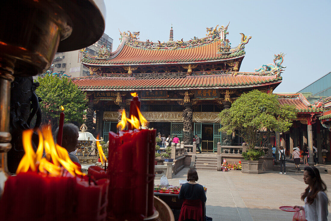 Baoan Tempel in Taipeh, Taiwan, Republik China, Asien