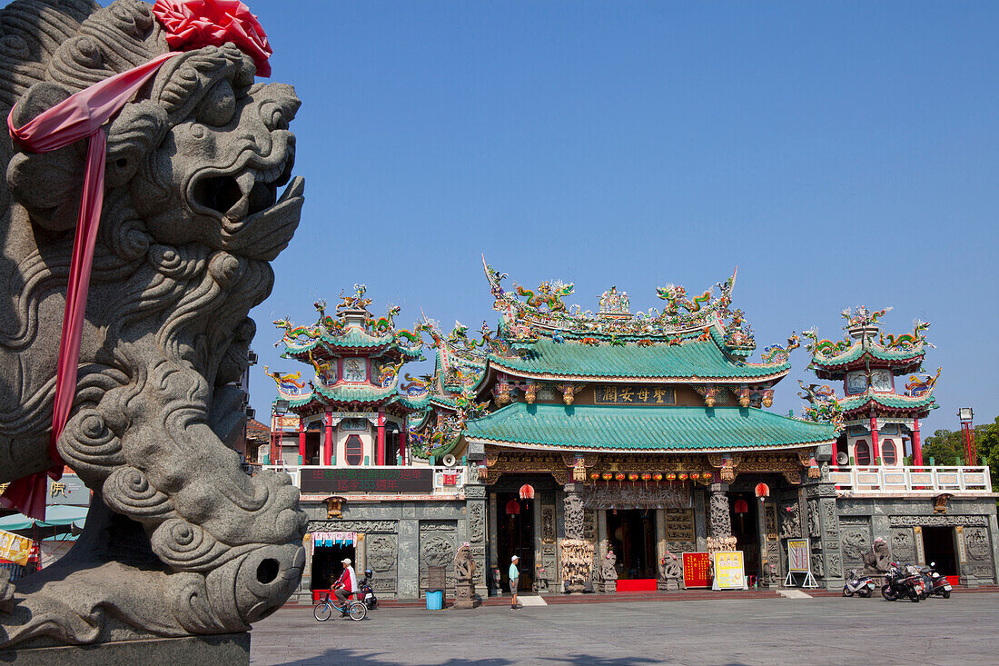 Kaitai Tianhou Tempel in Anping bei Tainan, Taiwan, Republik China, Asien